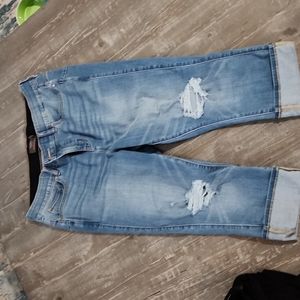 Torrid Crop Skinny Jean